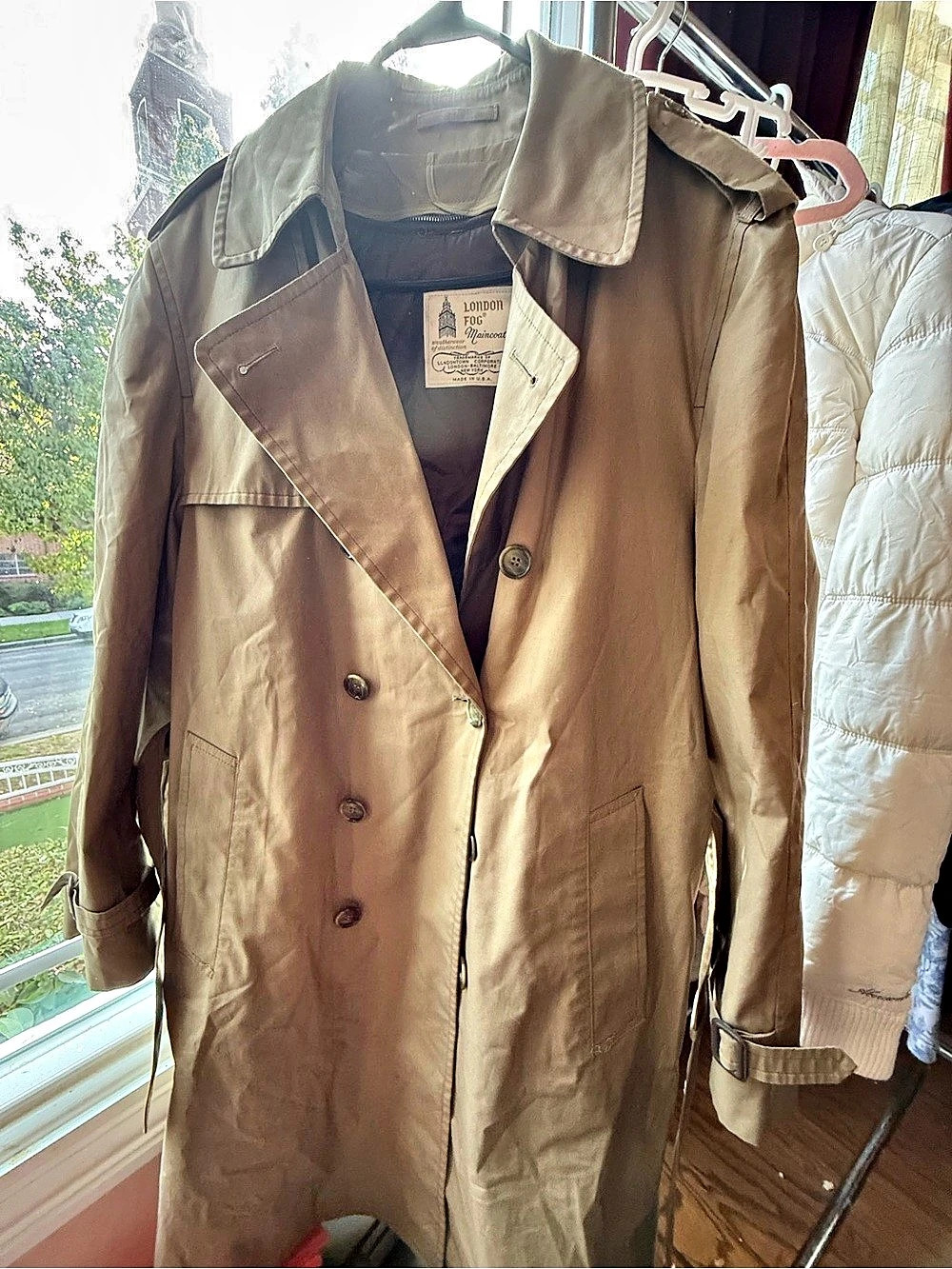 London Fog Trench Coat in Brown Size 40 REG.